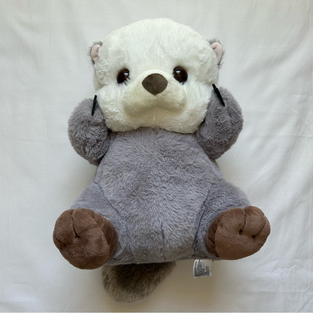 AQI Big gray otter plushie